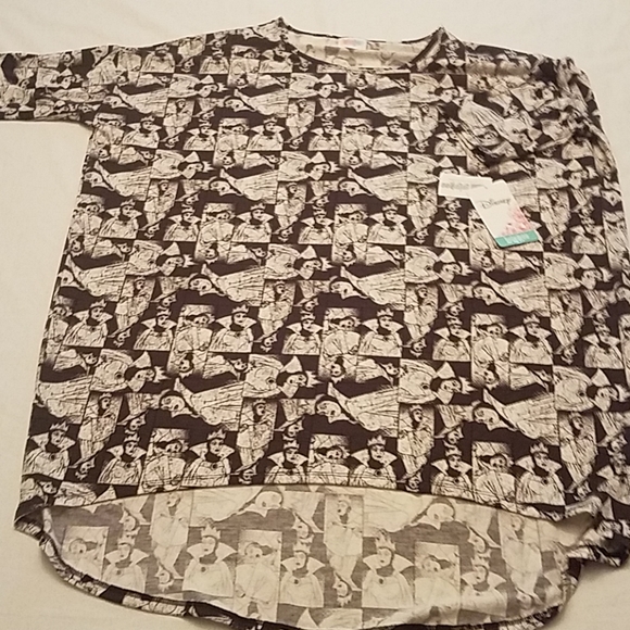 Disney Villians Evil Queen Disney Tunic Top LuLaRoe size Large NEW - Picture 1 of 9